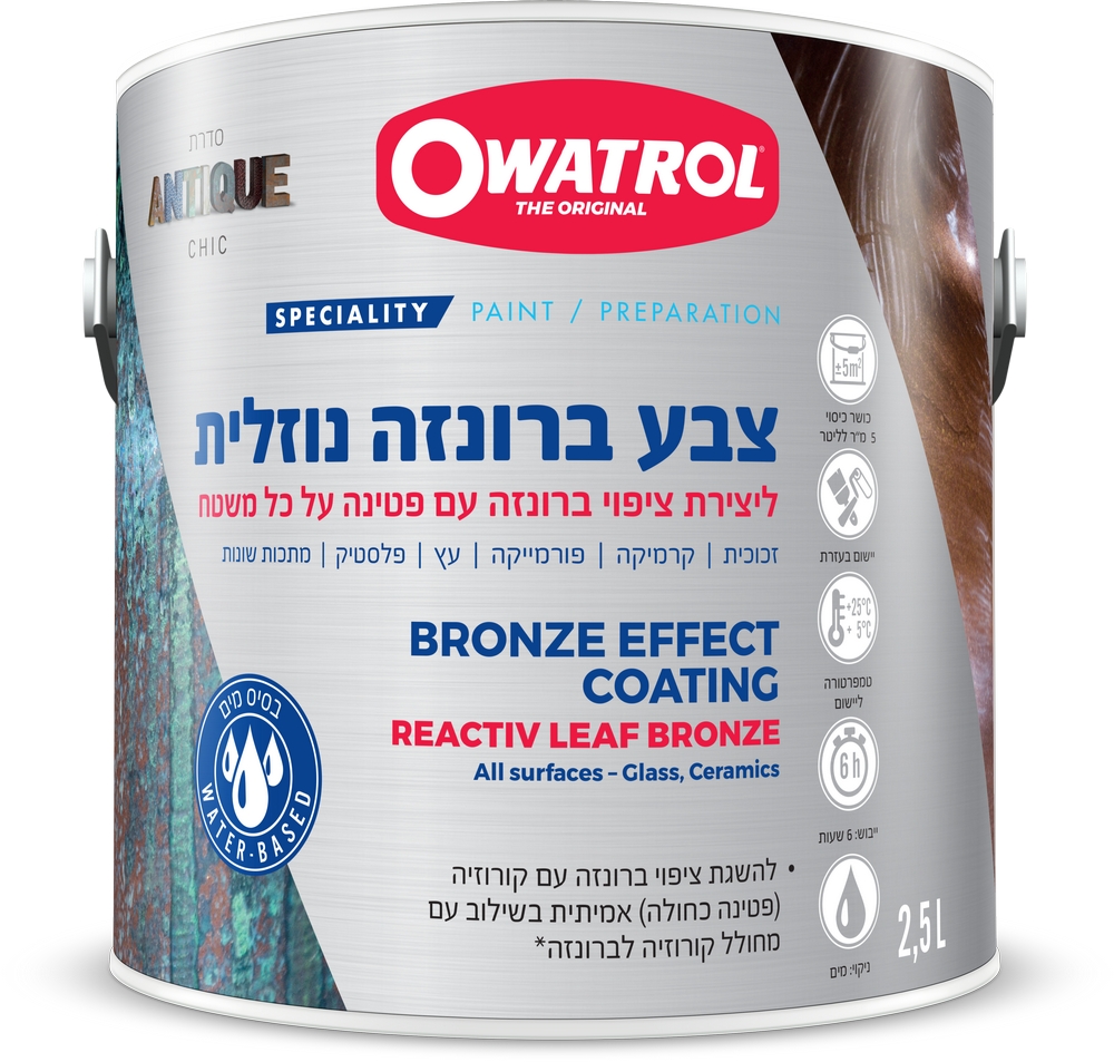 Owatrolspirit Reactive Leaf Bronze 2L5 Hebrew