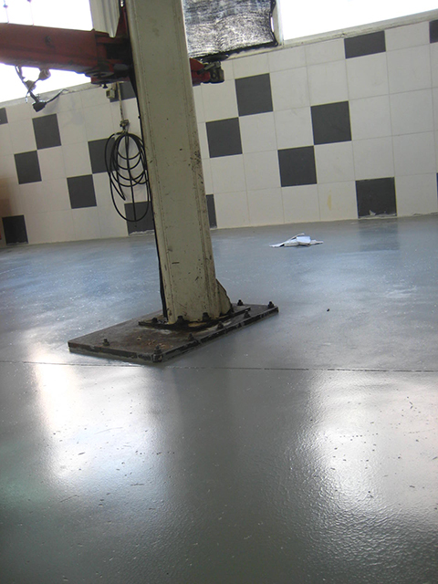 אפוקסי במוסך ברעננה