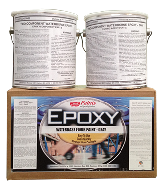 צבע אפוקסי דו רכיבי לרצפות Two Part Epoxy Floor Paint