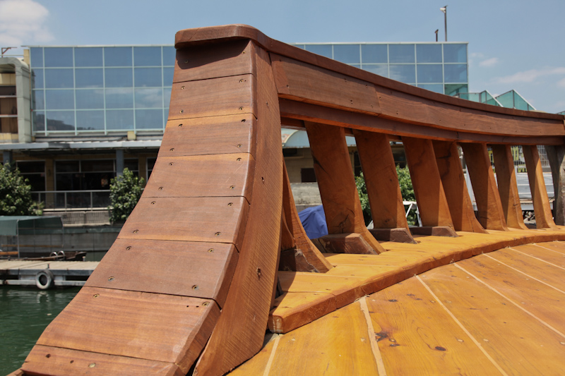 סירות עץ בכנרת