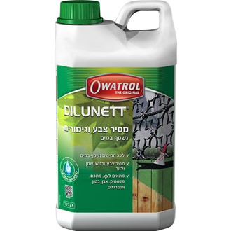 ג'ל מסיר גימורים מבטון Owatrol Dilunett