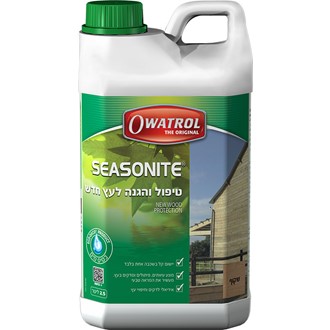 טיפול והגנה לעץ חדש Seasonite
