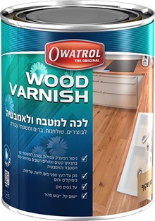 לכה למטבח ולאמבטיה Wood Varnish