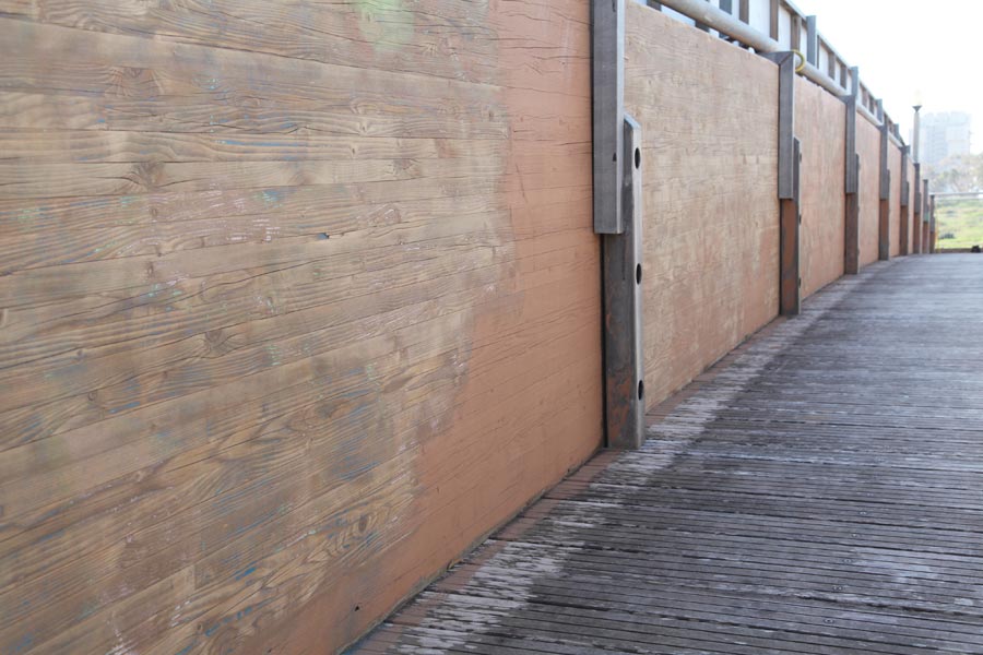 גשר בנתניה - לפני טיפול