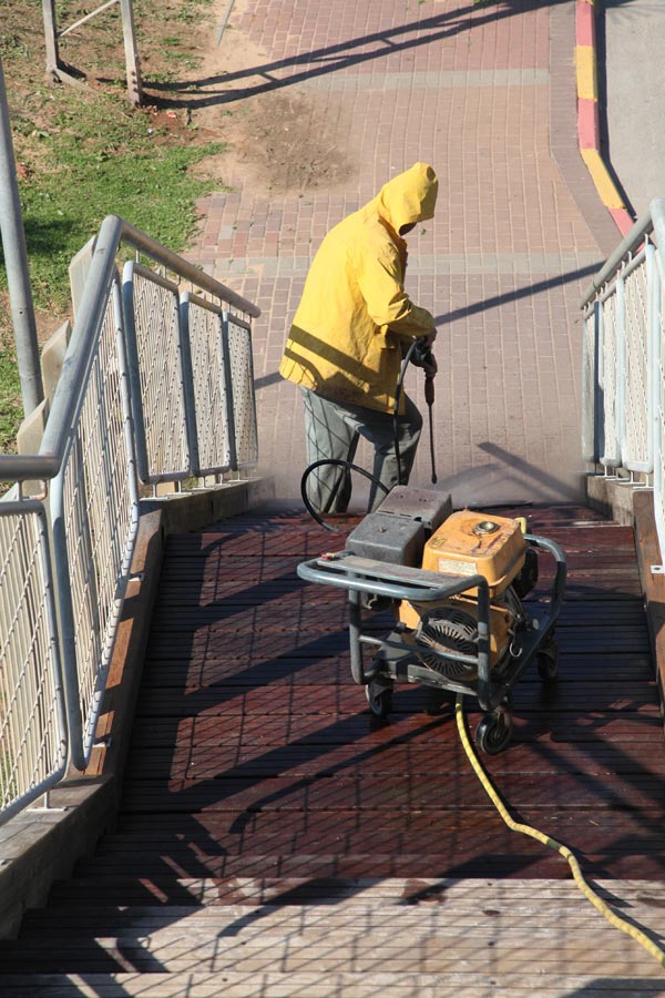 גשר בנתניה - לפני טיפול