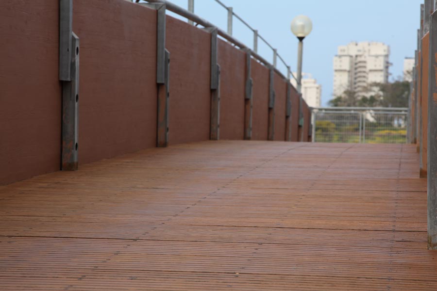 גשר בנתניה - אחרי טיפול