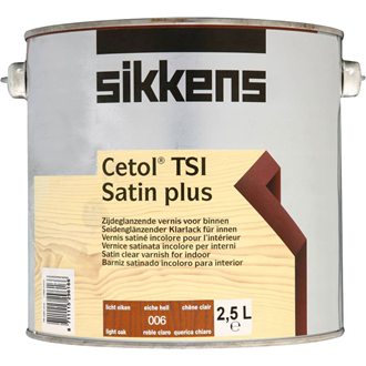 לכה פרימיום מגוונת לעץ Sikkens Cetol TSI Satin Plus