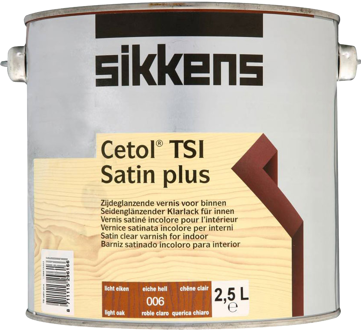 לכה פרימיום מגוונת לעץ Sikkens Cetol TSI Satin Plus