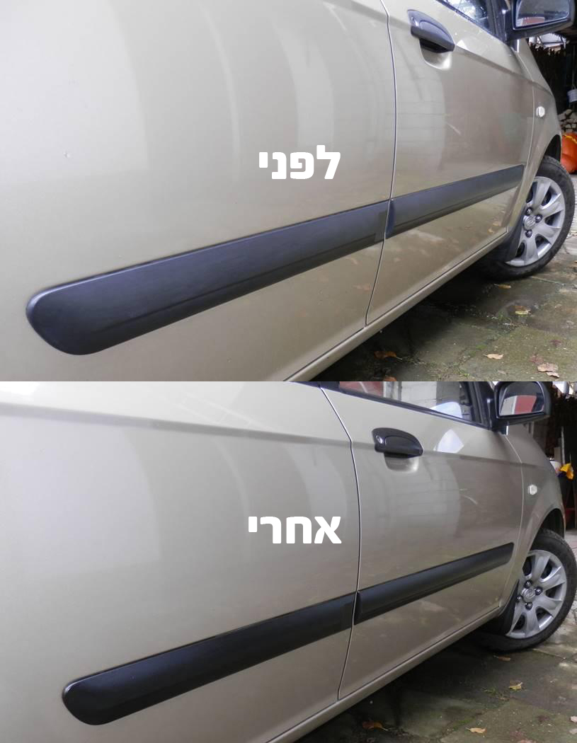 חידוש חלקי פלסטיק במכונית