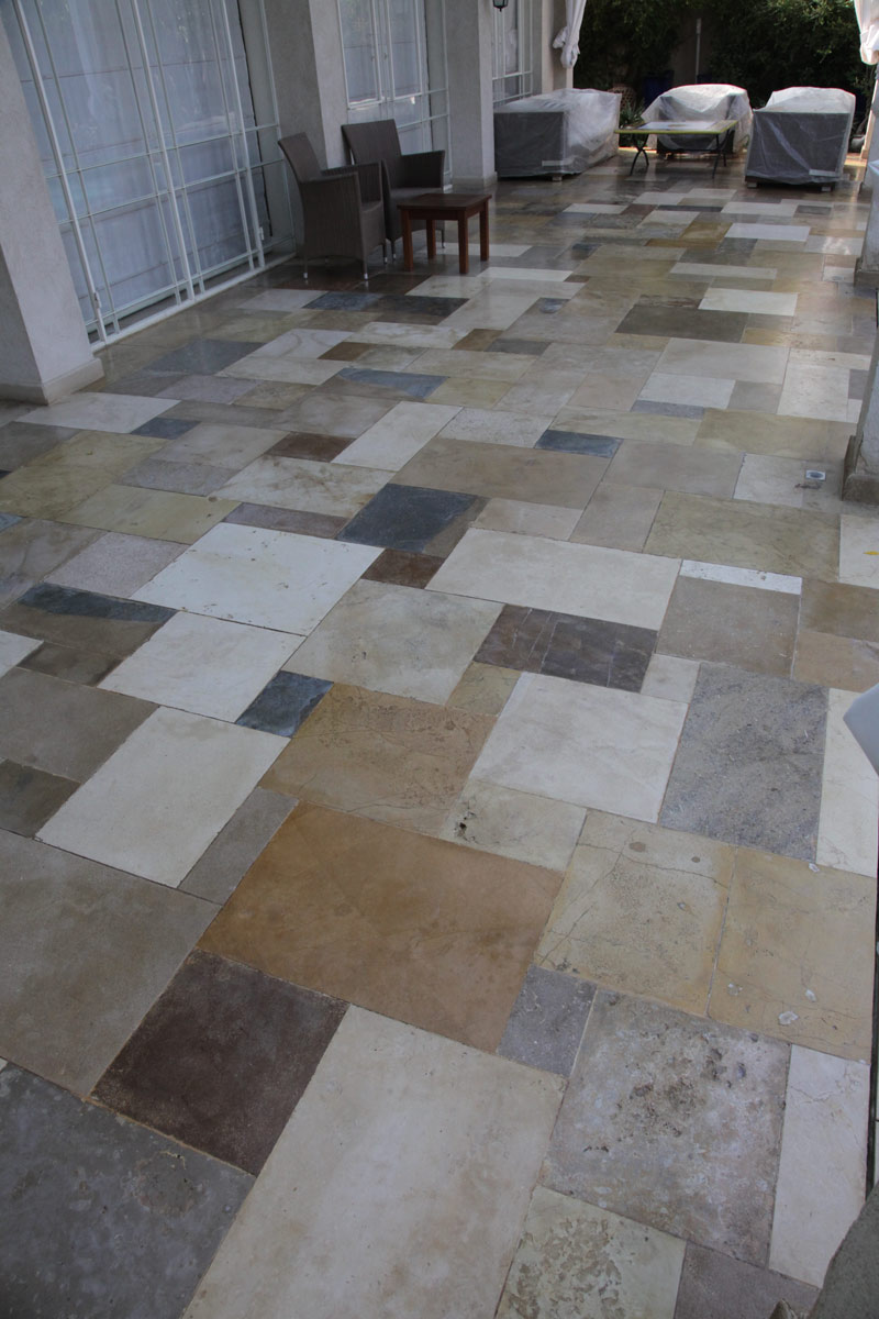 סילר על אבן בבית פרטי