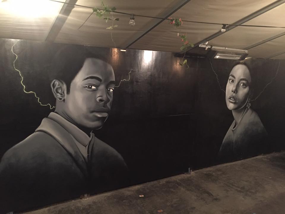 ציורי קיר עם סופר צבע