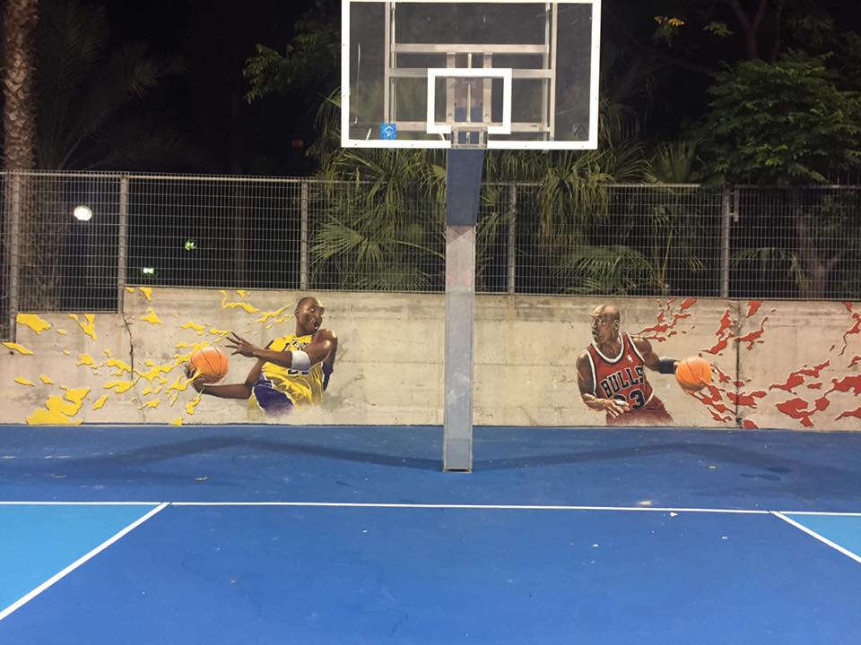 ציורי קיר עם סופר צבע