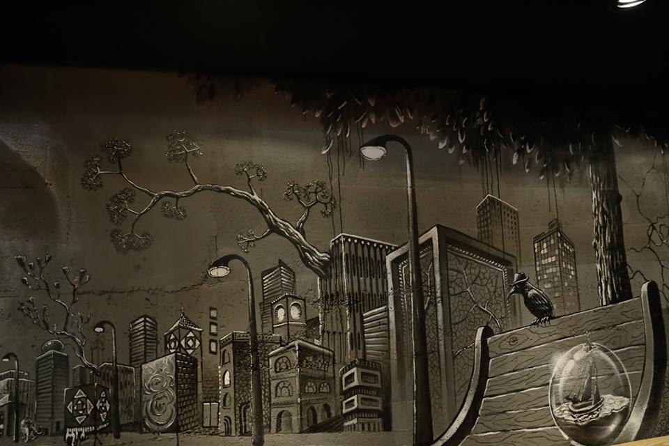 ציורי קיר עם סופר צבע