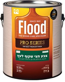 צבע חצי שקוף לעץ על בסיס שמן Oil Based Semi Transparent Stain