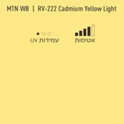 MTN WB RV 222 Cadmium Yellow Light