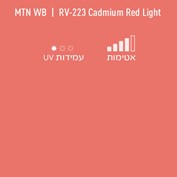 MTN WB RV 223 Cadmium Red Light