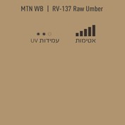 MTN WB RV 137 Raw Umber
