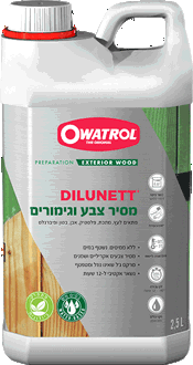 ג'ל מסיר גימורים ממתכת Owatrol Dilunett