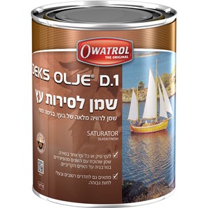 שמן מבריק לאיטום עץ מפני מים