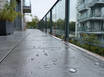 איטום מרפסות מרוצפות ללא הרמת ריצוף