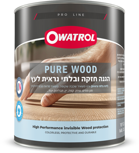 לכה בלתי נראית - הגנה חזקה ובלתי נראית לעץ
